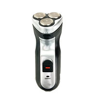 Rechargeable Cordless Three Head Electric Hair Shaver & Beard Trimmer with Travel Pouch And Accessories - Portable Electric Razor