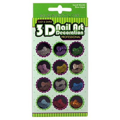 KLEANCOLOR 3D Nail Decoration - Bow-Tique