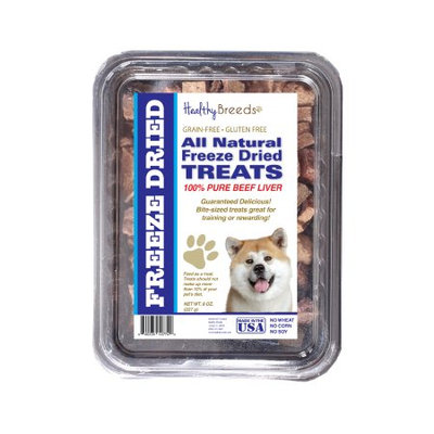 Healthy Breeds 840235147510 10 oz Akita All Natural Freeze Dried Treats Beef Liver