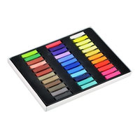 36 Colors Non-toxic Temporary Hair Chalk Dye Soft Pastels Salon Kit With Box by bestfavor