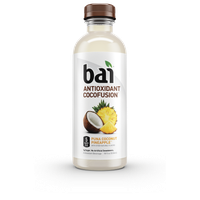 Bai Cocofusions Puna Coconut Pineapple, 18 Fl Oz (CASE of 12)