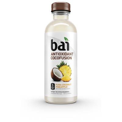 Bai Cocofusions Puna Coconut Pineapple, 18 Fl Oz (CASE of 12)