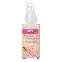Zatik Beauty Essentials Cherry Blossom Cleansing Gel 1.7 Oz Cruelty Free