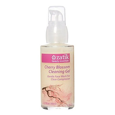 Zatik Beauty Essentials Cherry Blossom Cleansing Gel 1.7 Oz Cruelty Free