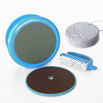 Callus Remover & Foot File - Pedicure Kit & Bonus Pumice Stone for Exfoliate Foot Callus, Dry Crack Feet