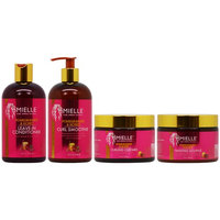 Mielle Organics Pomegranate & Honey 4 Pieces Hair Care Collection 12oz (Pack of 4)