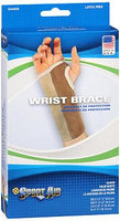 Sport Aid Sportaid Wrist Brace Palm Stay, Beige, Right, X-Large, 1 ea