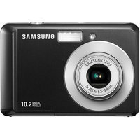 Samsung SL30 10 Megapixel Digital Camera with 3x Optical Zoom, 2.5 LCD, Face Detection, & Digital Image Stabilization - Black
