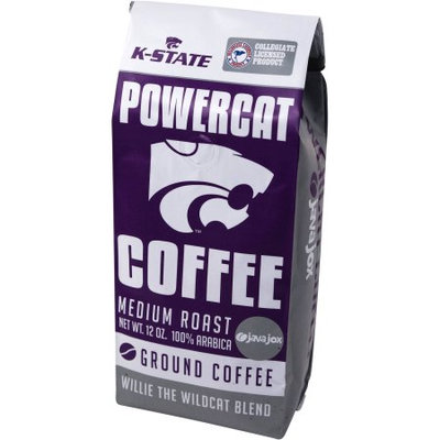 40 Days, Llc Java Jox K-State Powercat Coffee Willie the Wildcat Blend Ground Coffee, 12 oz