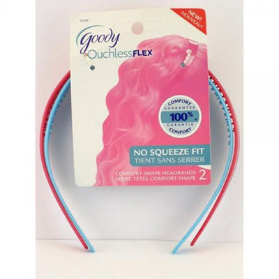 Goody Ouchless Headbands, Contoured Shape