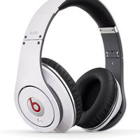 Beats by Dr Dre Studio Over Ear Headphones - White