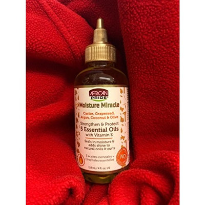 African Pride Moisture Miracle Strengthen & Protect 5 Essential Oil with Vitamin E (4oz)