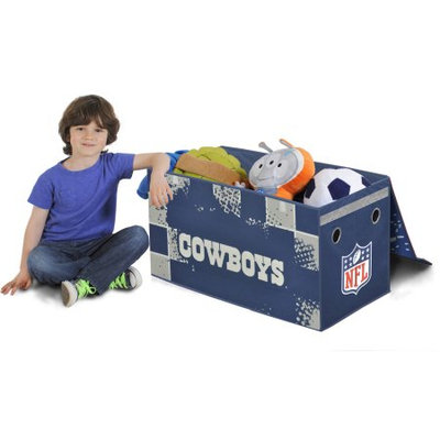 Idea Nuova NFL Dallas Cowboys Collapsible Storage Toy Trunk