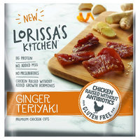 Lorissa's Kitchen Ginger Teriyaki Chicken Jerky 2.25oz