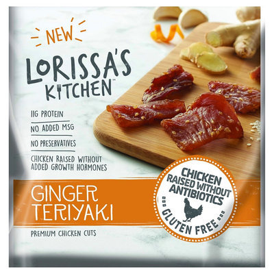 Lorissa's Kitchen Ginger Teriyaki Chicken Jerky 2.25oz