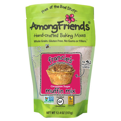 Among Friends Gluten Free Cinnamon Sugar Muffin Mix 12.4 oz