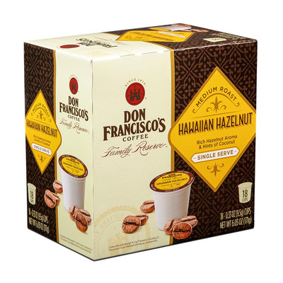 Don Francisco's Hawaiian Hazelnut Medium Coffee 6.03oz
