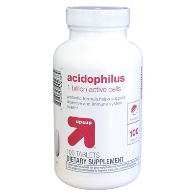 Acidophilus 1 Billion Active Cells Probiotic Tablets 100 ct - up & up