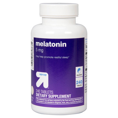 Melatonin 5 mg Tablets 240 Count - up & up