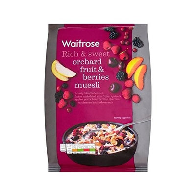 Orchard Fruit Berry Muesli Waitrose 1kg