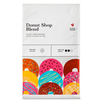 Donut Shop Blend Ground Coffee 20oz - Archer Farms