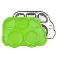 Innobaby Divided Stainless Platter with Lid - Din Din Smart