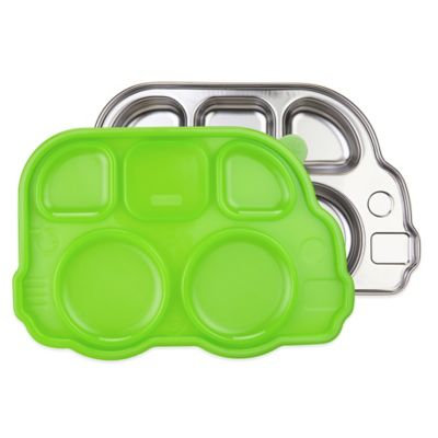 Innobaby Divided Stainless Platter with Lid - Din Din Smart