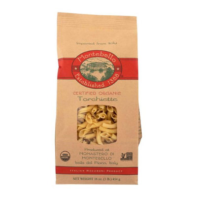 Montebello 256659 16 oz Torchiette Pasta Pack of 12