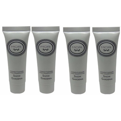 MOR Snow Gardenia Conditioner Lot of 4 each 1.1oz bottles.4oz (Pack of 4)