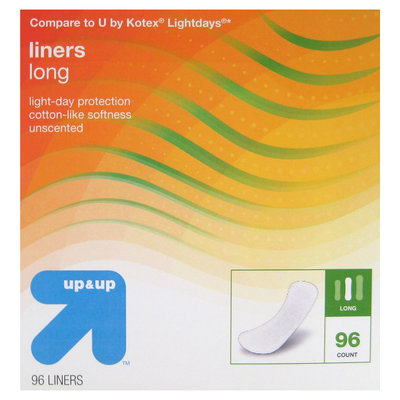 Panty Liners 96 Pk - up & up