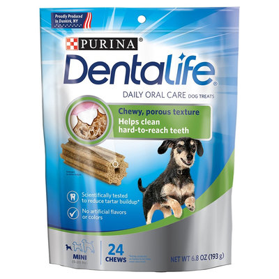 Purina Dentalife Mini Daily Oral Care Treat- 6.8oz
