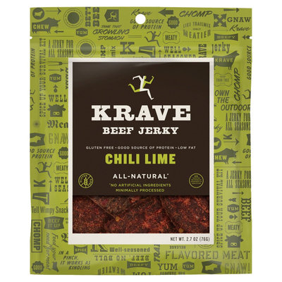 Krave Chili Lime Beef Jerky 3.75 oz