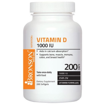 Bronson Vitamins Vitamin D3 1000 IU