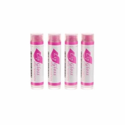 Beeswax Lip Gloss - 4 Pack (Pink Diamonds)