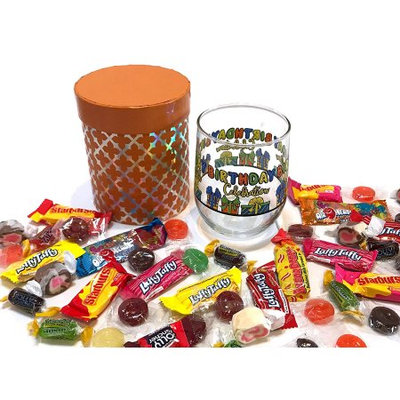 Gordan Gifts Inc Birthday Blast Orange Style Candy Basket