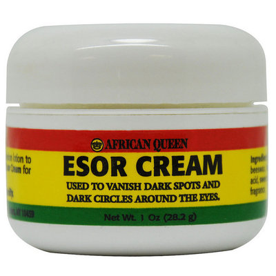 African Queen Esor Cream 1 Oz / 28.2 g for Dark Spots and Circles around eyes