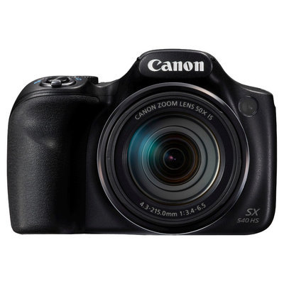 Canon - Powershot Sx540hs 20.3-megapixel Digital Camera - Black