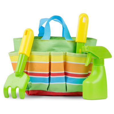 Melissa & Doug Sunny Patch Giddy Buggy Toy Gardening Tote Set With Tools, Multi-Colored