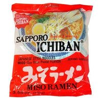 Sapporo Ichiban Ramen, Miso, 3.55-Ounce Packages (Pack of 24)