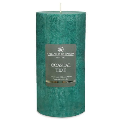Chesapeake Bay Candle Coastal Tide Mottled (6x3), Blue