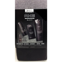 Axe Toiletry Bag (Black) NEW for 2017, Gift Set for Him: Body Wash, Antiperspirant, Daily Fragrance + Bonus YOU Daily Fragrance + FREE 5-Pack of Barbasol Razors.