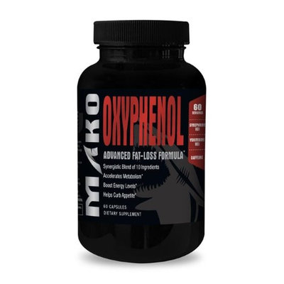 Mako Nutrition 551 Oxyphenol Advanced Fat Loss Thermogenic Formula of 60 Capsules -60 Servings