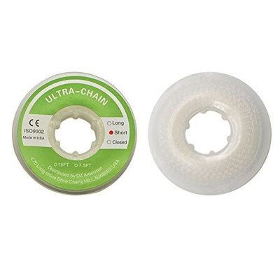 Wecando Dental Orthodontic Elastic Chain Power Chains Brace Orthodontic Spool Elastic Rubber Band