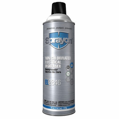SPRAYON S20846000 Electrical Degreaser, Size 20 oz,18 oz.