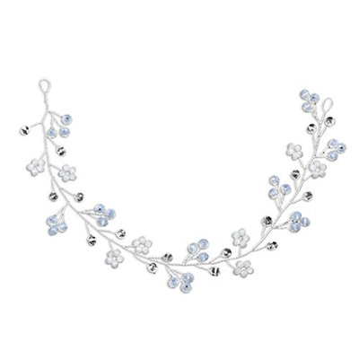 Kalttoyi Bride Crystal Hair Band, Women Jewelry Wedding Headband, Luxury Decoration Beaded