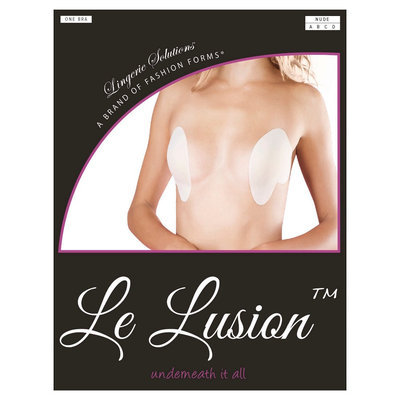 Fashion Forms Women's Le Lusion Adhesive Bra Cups Nude C, Beige Nude