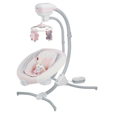 Fisher-Price Deluxe Cradle 'n Swing Butterfly Friends