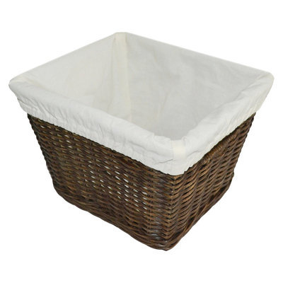 Medium Decorative Basket with Liner - Pillowfort - Espresso Brown - Pillowfort