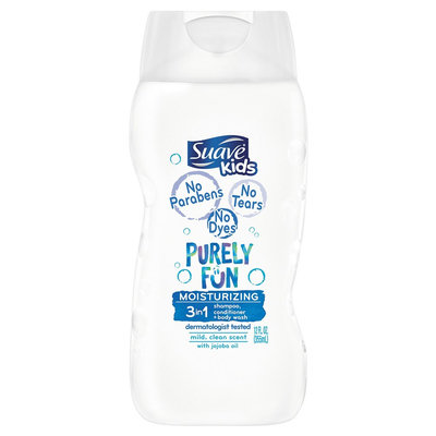 Suave® Kids Purely Fun 3 in 1 Shampoo, Conditioner & Body Wash