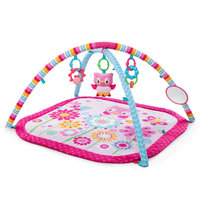 Bright Starts Fancy Flowers Activity Gym - Multi-colored, Pink